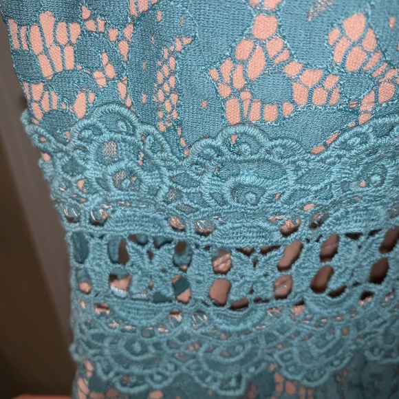 Seafoam green summer dress - Picture 3 of 4